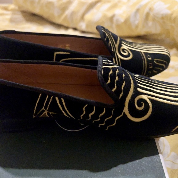 Stubbs & Wootton Greco Black Women Slipper - Picture 3 of 6